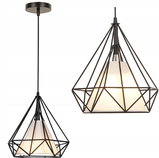 

Lampa Sufitowa Wisząca Styl Loft Bello E27 Metal