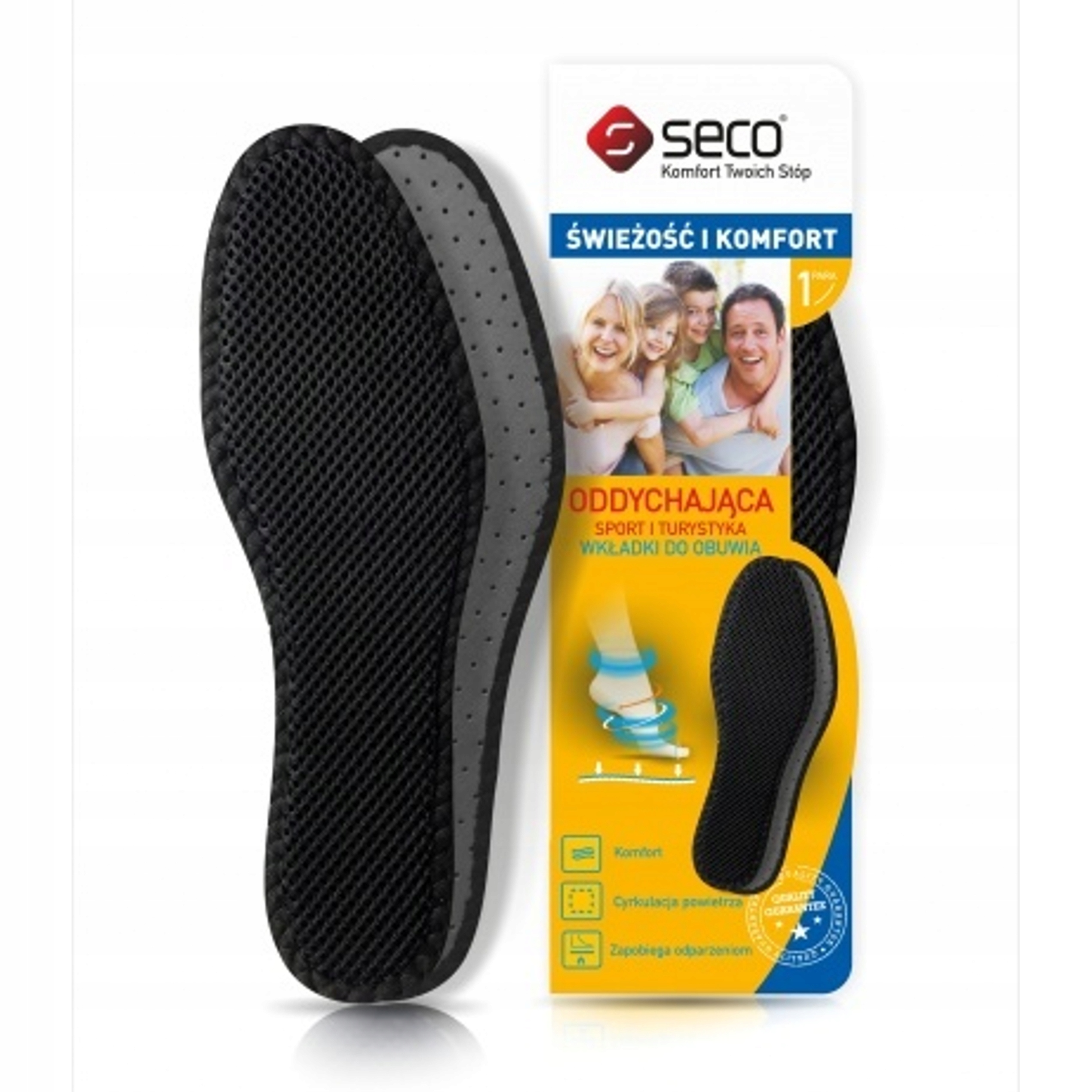 СТЕЛЬКИ ОБУВИ активированный УГОЛЬ ДЫШАЩИЕ р. 42