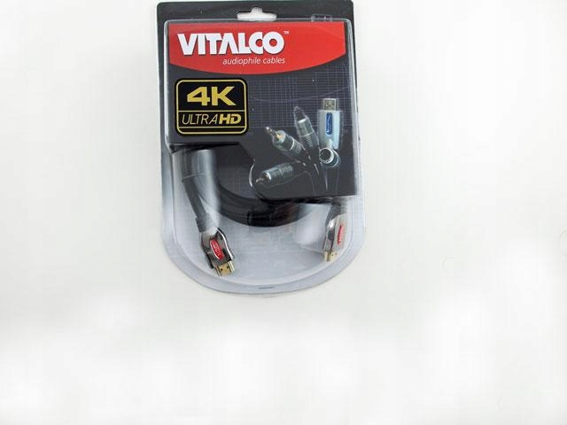 

kabel przewód ultra Hdmi 4K ver. 2.0 Vitalco 2,5m