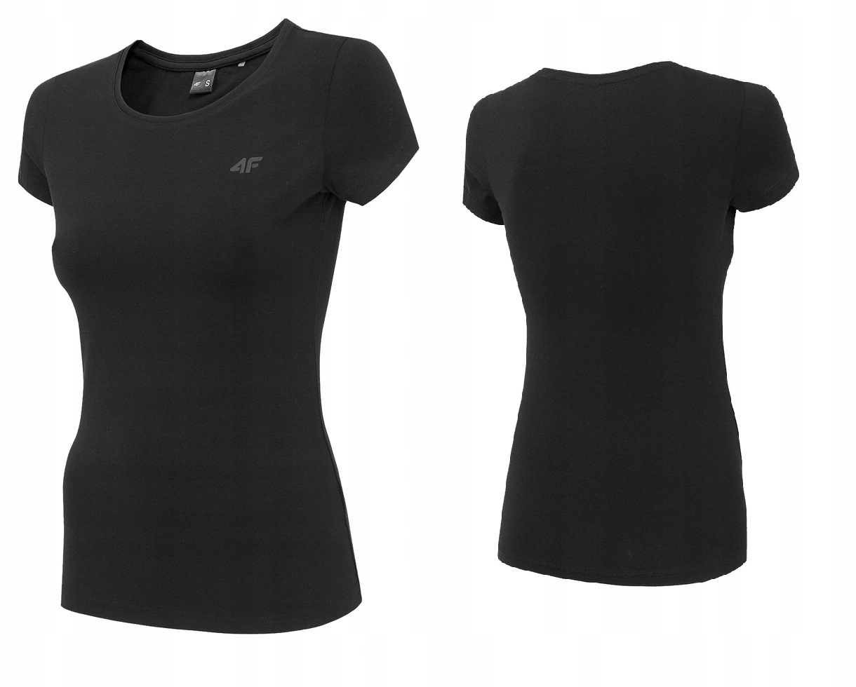 

Koszulka Damska Bawełna Tshirt 4F TSD350 Black Xs