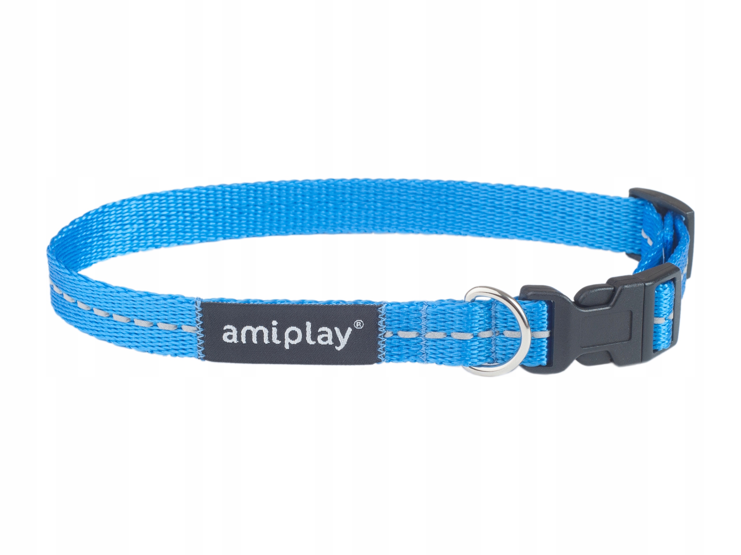

amiplay Obroża odblaskowa Reflective S Niebieska