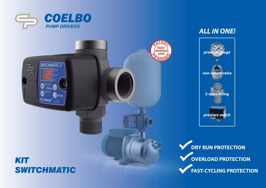 SWITCHMATIC 2 KIT WYŁĄCZNIK CIŚNIENIOWY+SUCHOBIEG Producent Coelbo