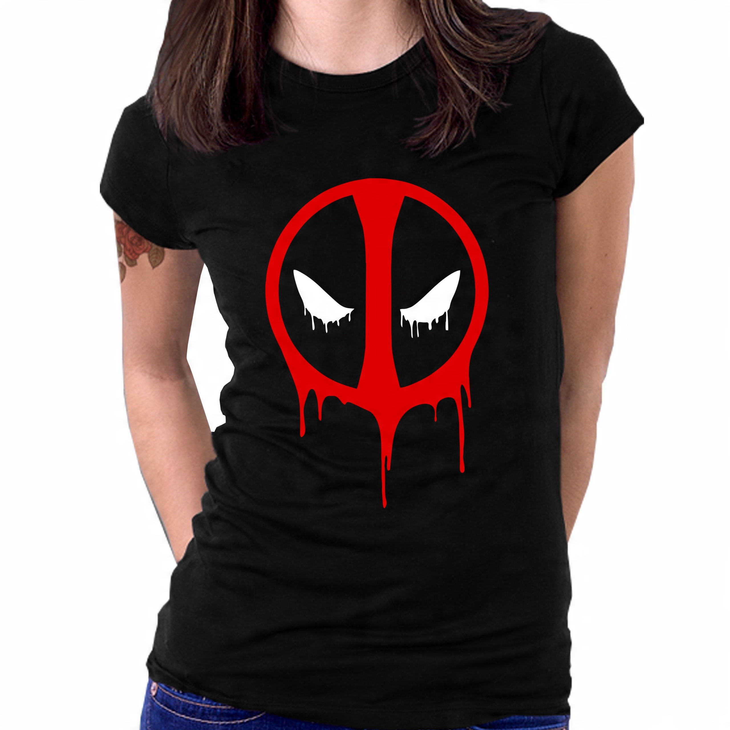 

Koszulka T-Shirt Damska Deadpool Marvel S-xxl