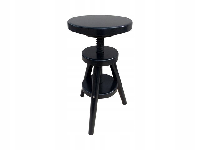 Taboret Regulowany 3-Kolory 52-68cm Taborety Hoker