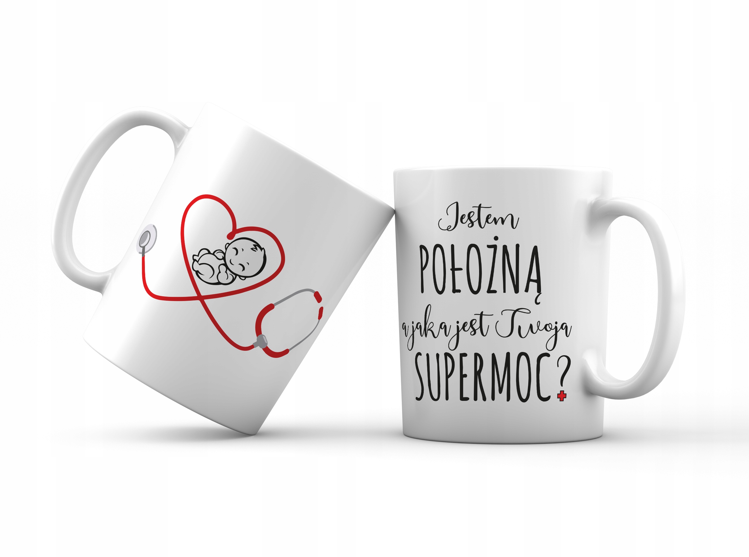 

Kubek prezent Dla Położnej pielęgniarki lekarza