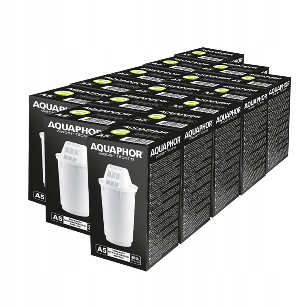

Wkład filtrujący wodę Aquaphor A5 do dzbanków x15
