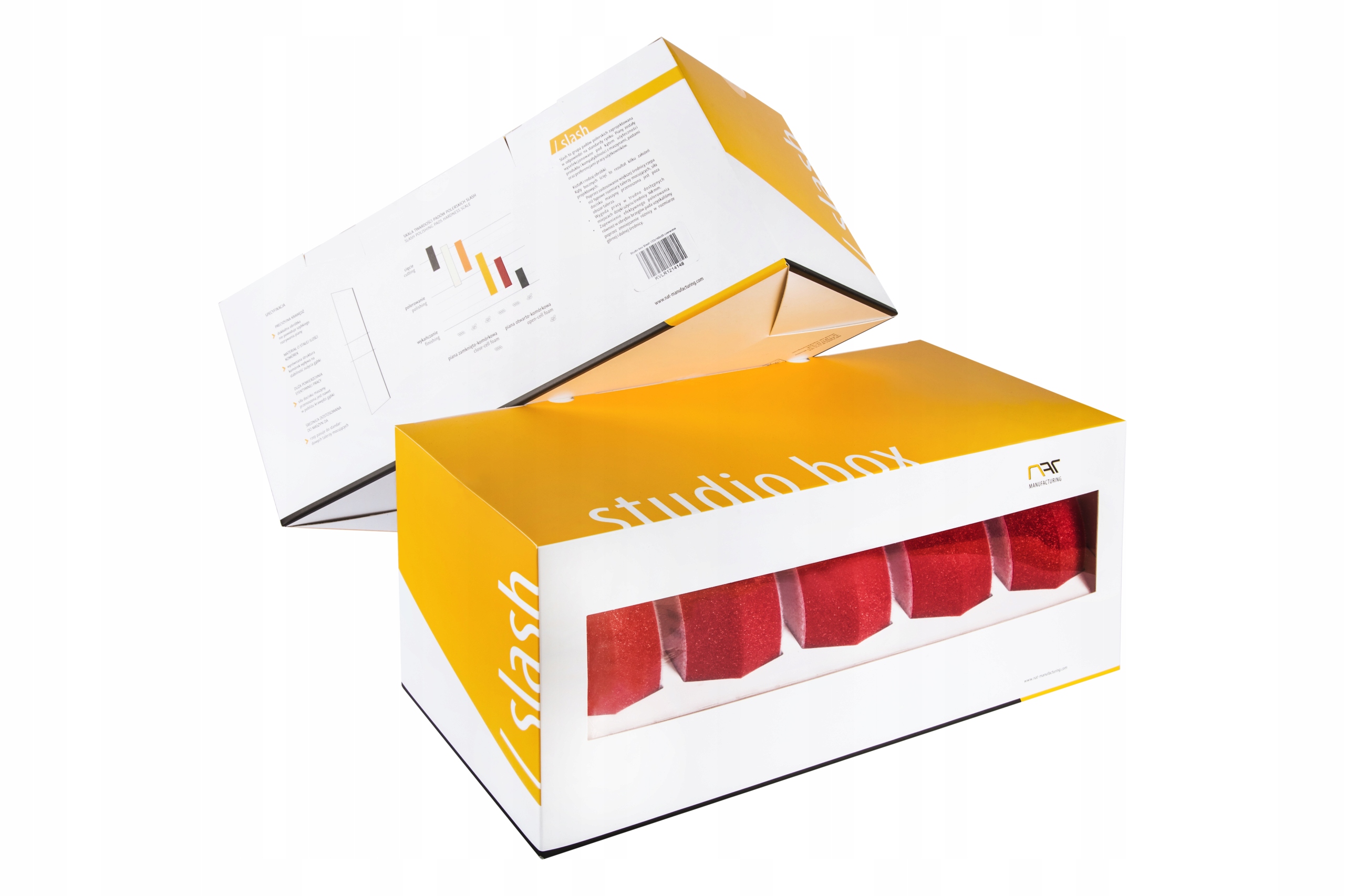 NAT Studio Box 135mm SLASH da Red 10шт.