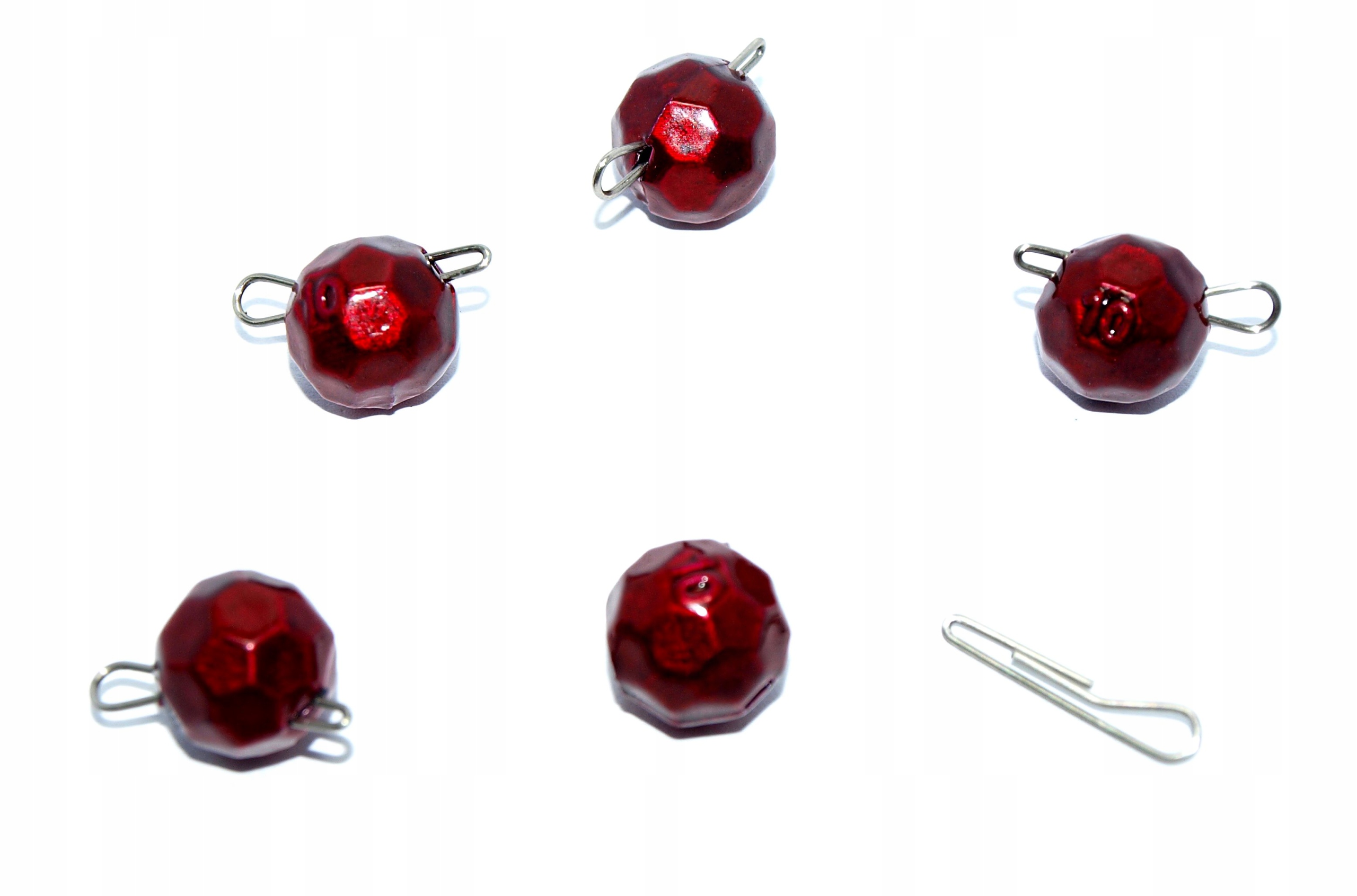 

Czeburaszka "dyskoteka" 10g - 5szt bordo
