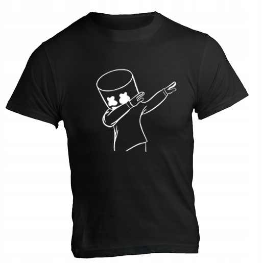 

Koszulka Marshmello dziecięca czarna rozm. 128 Hit