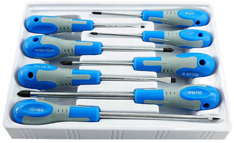 

Zestaw Wkrętaków Śrubokręty Magnetyczne Krzyżakowy