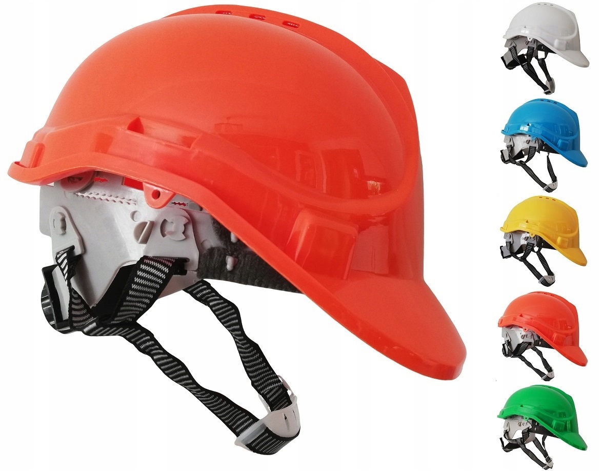 Защитный шлем Строительный шлем с 4-точечным ремнем.