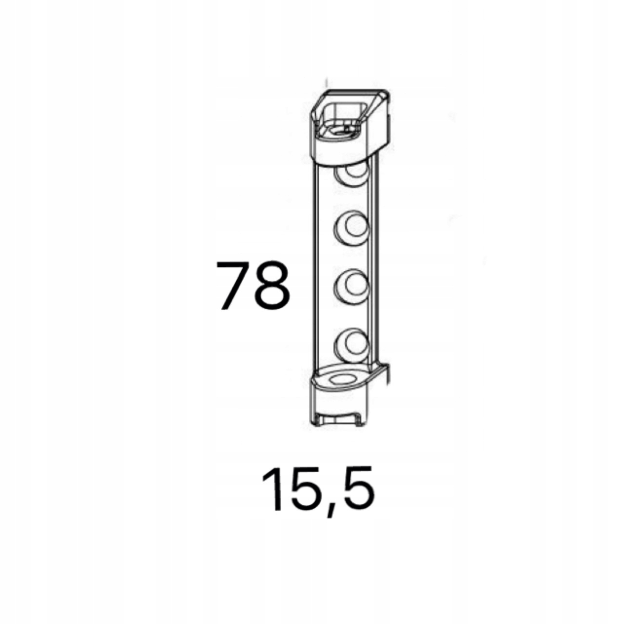 MACO Zawias górny okna i drzwi balkonowe PCV+bolec Marka Maco