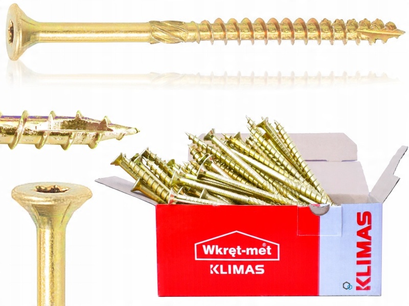

Wkręty Ciesielskie 10x180 Torx Łeb Stożkowy 10szt