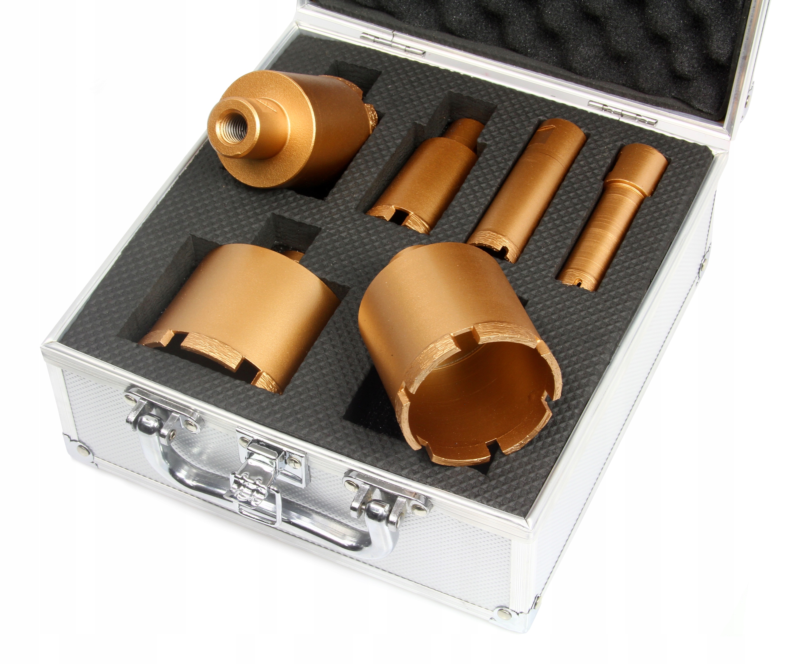 ZESTAW OTWORNIC DIAMENTOWYCH GRESU M14 + WALIZKA Seria RAPID