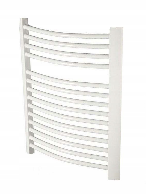 Grzejnik łazienkowy 50x140 biały łuk drabinka 701W 90°C 500x1400 gl0091