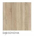 Witryna salon jadalnia sonoma LED półki LINCOLN Kod producenta ML