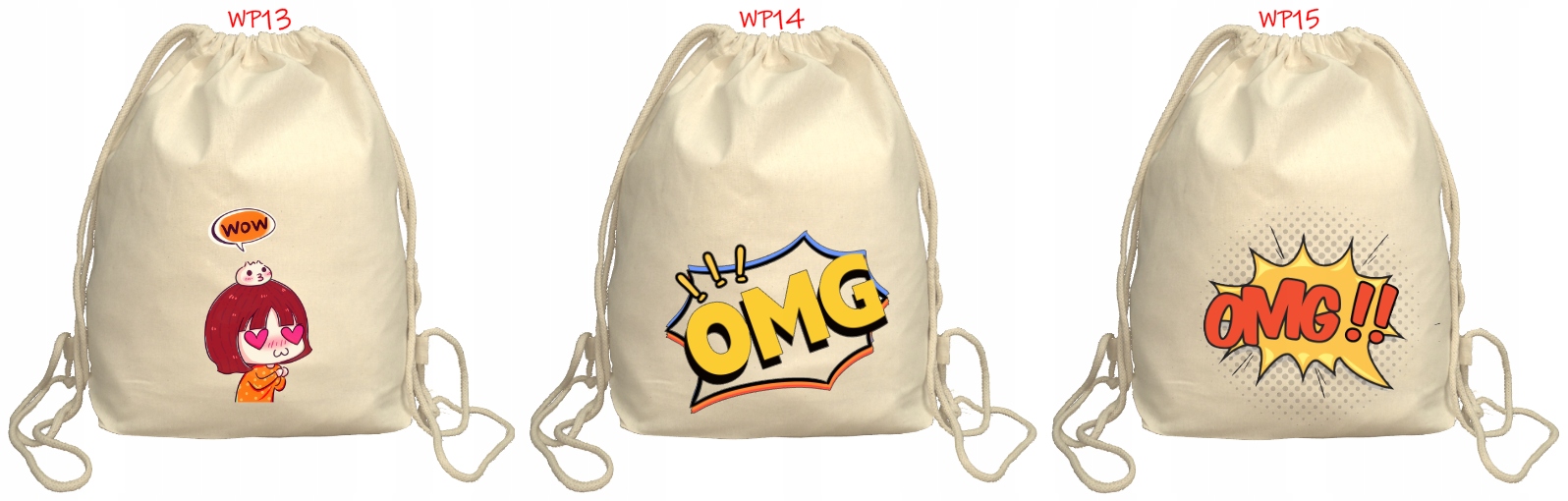 Plecak worek z Twoim/gotowym nadrukiem. Rozdział 1 Płeć uniseks