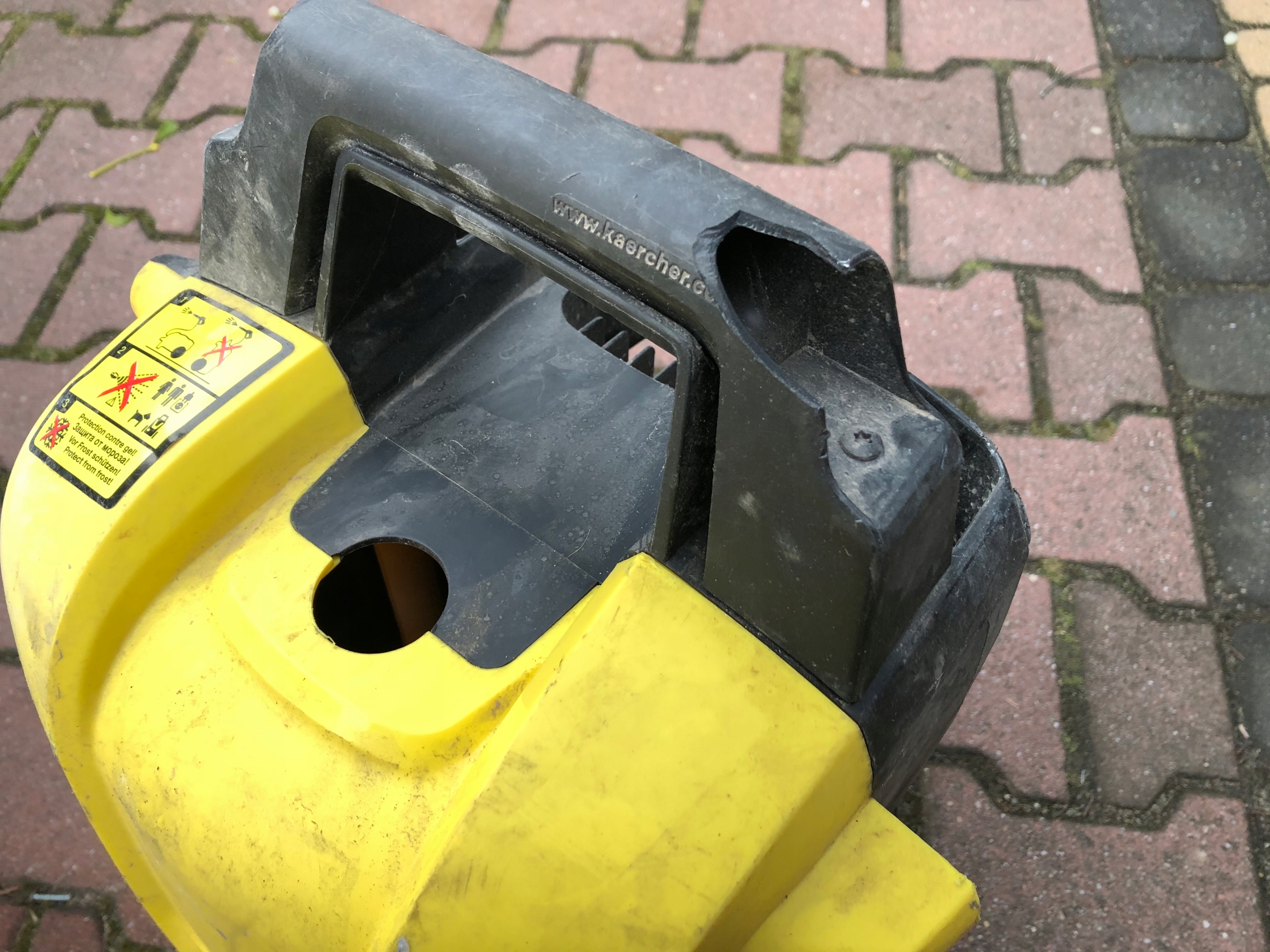 KARCHER K4 K 4 Compact OBUDOWA Rączka Kółko Napięcie zasilania 230 V