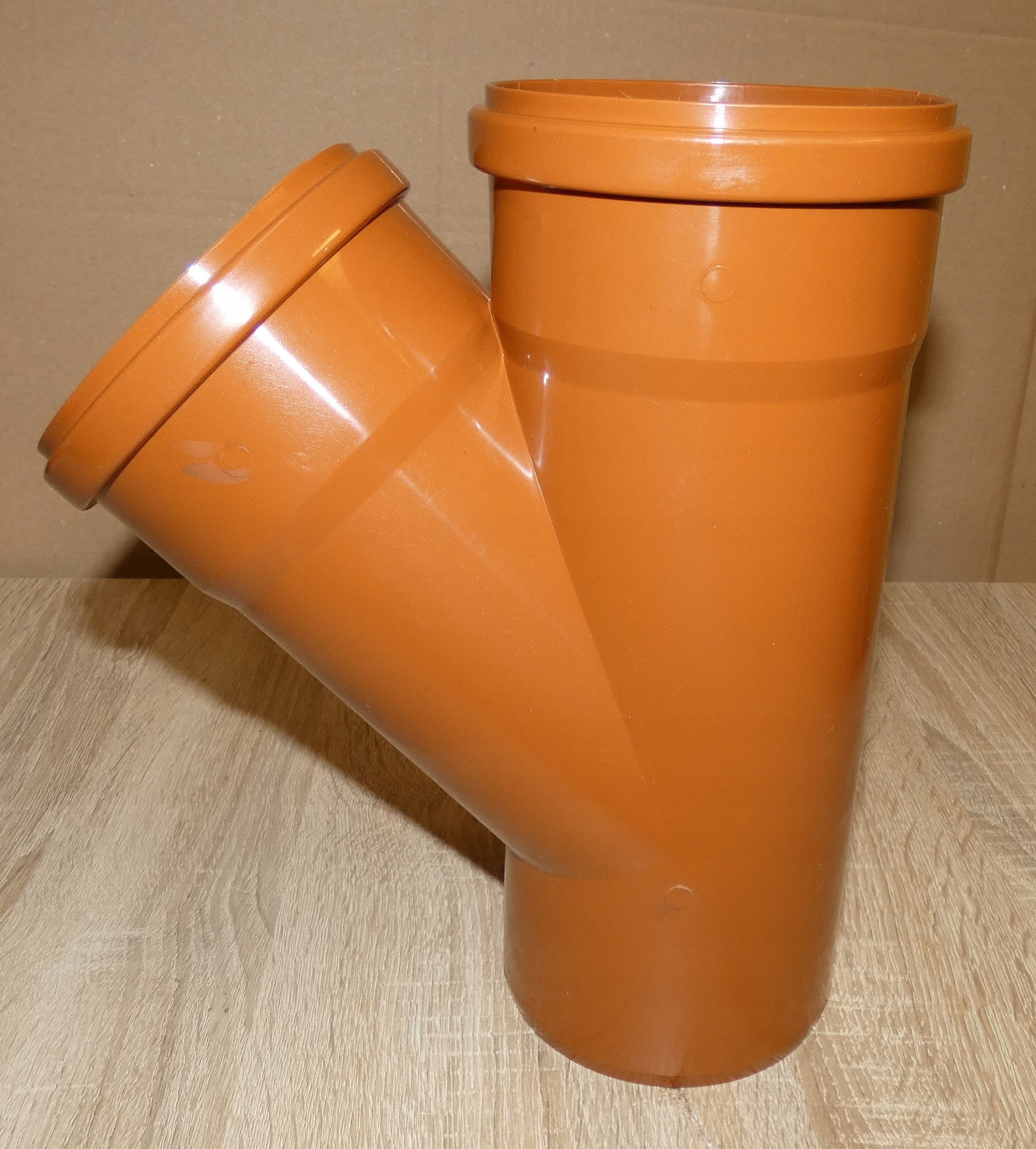 Trójnik PP PVC 110/110/45 kan. zewnętrzna Typ kształtka