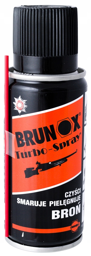 Spray do czyszczenia broni, konserwujący i smarujący Brunox Gun Care 100ml