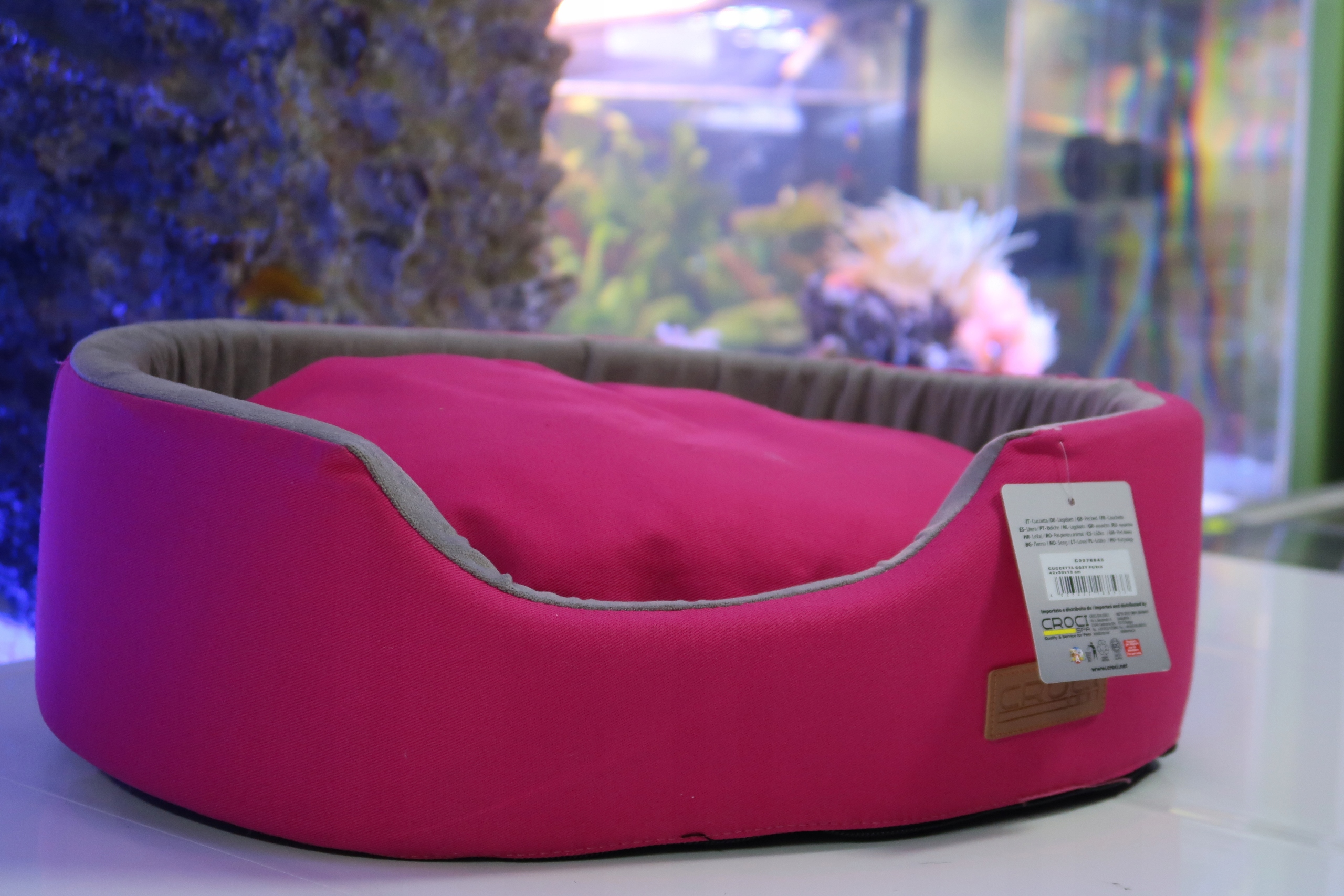 

Legowisko Cuccetta Cozy Fuxia 66x45x16 Croci