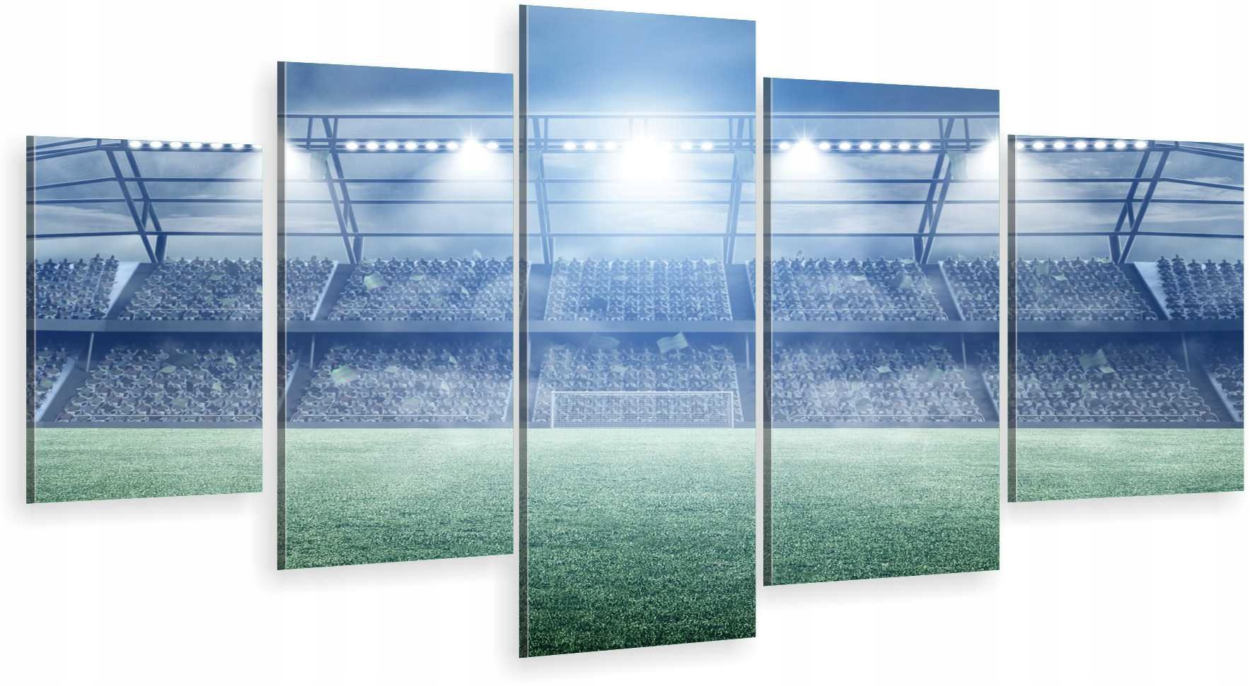 

Tryptyk 5-CZĘŚCI Na Ścianę Stadion Murawa 980 Wz