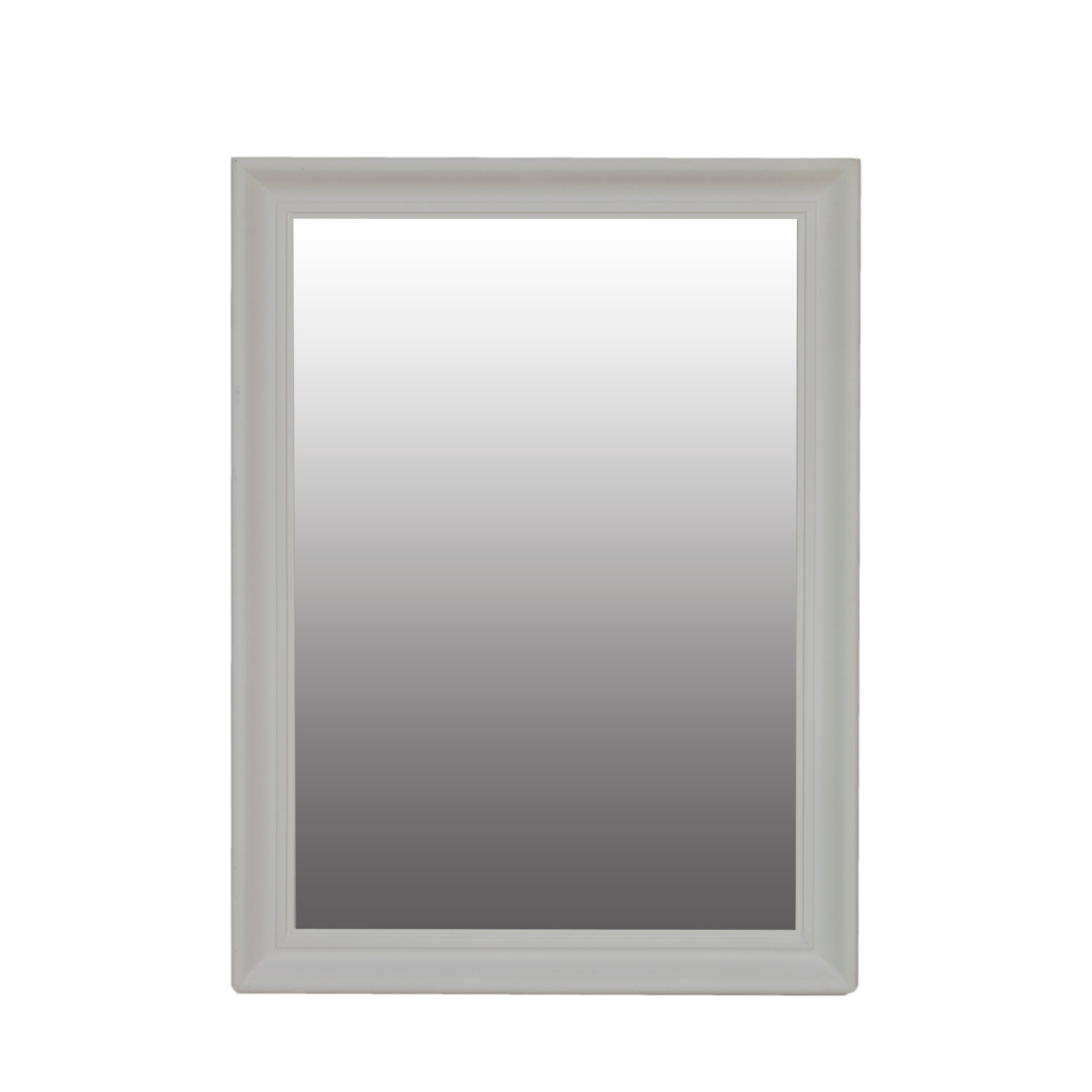

Lustro prostokątne Rama Biały Mat 80x60cm