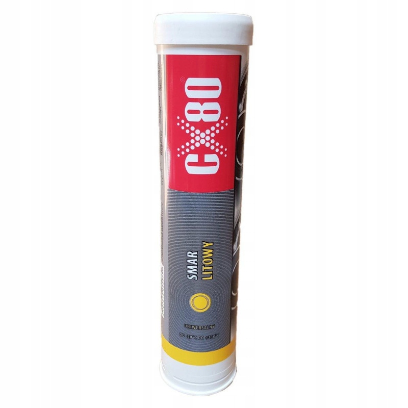 

Smar Litowy CX 80 Uniwersalny Kartusz 400g