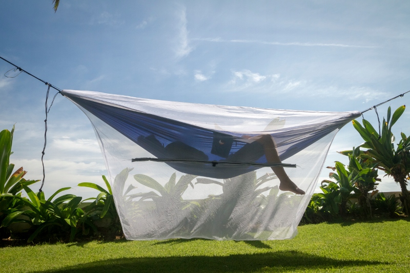 Moskitiera do hamaka Ticket to the Moon Net 360 Zastosowanie do hamaka