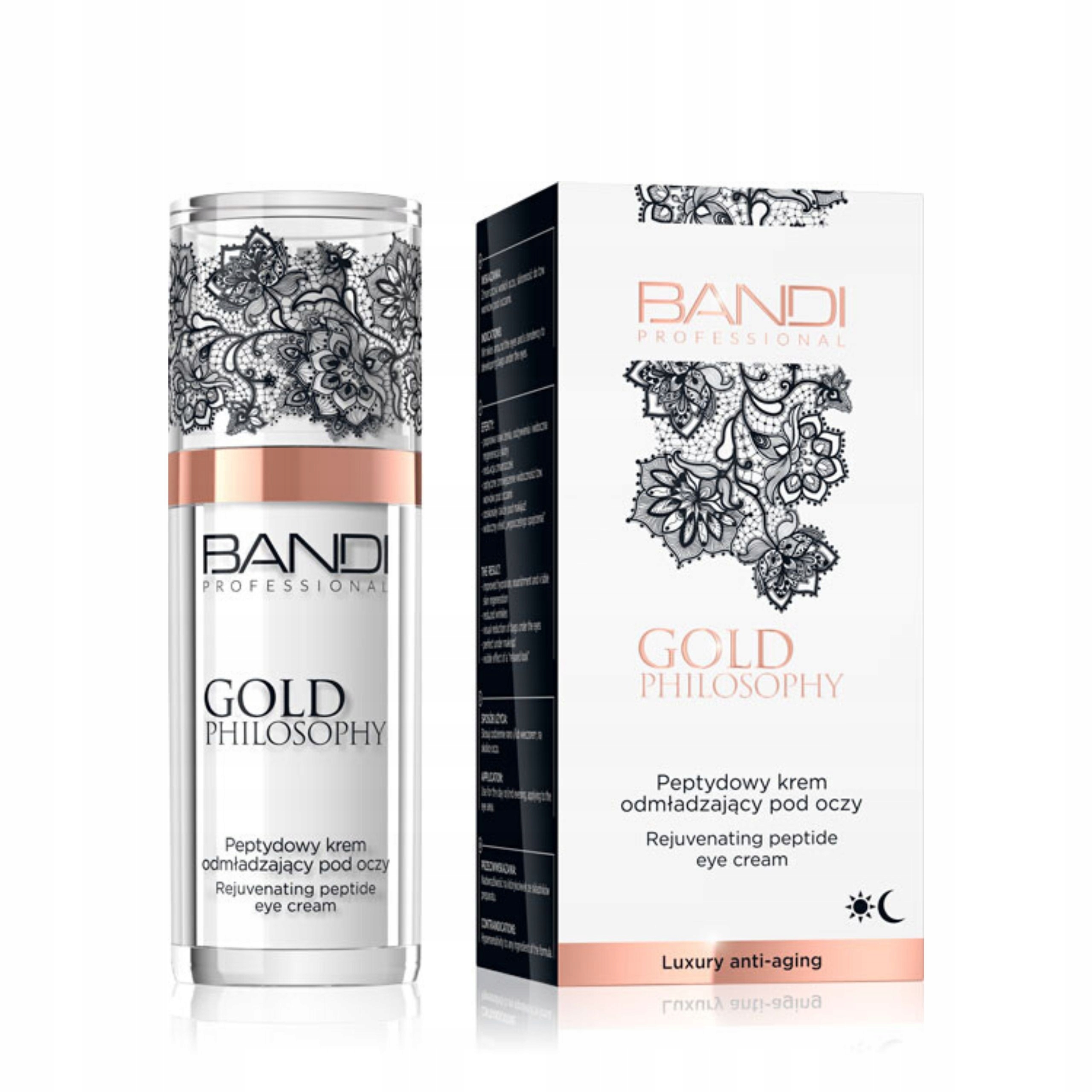 

Bandi Gold Peptydowy krem odmładzający pod oczy