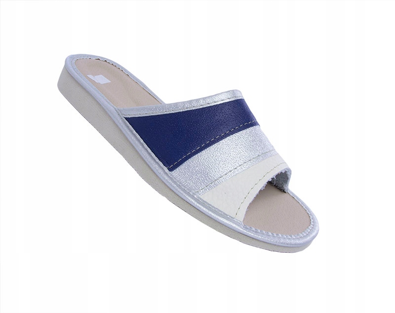 

Skórzane Pantofle Domowe, Kapcie Domowe rozmiar 40