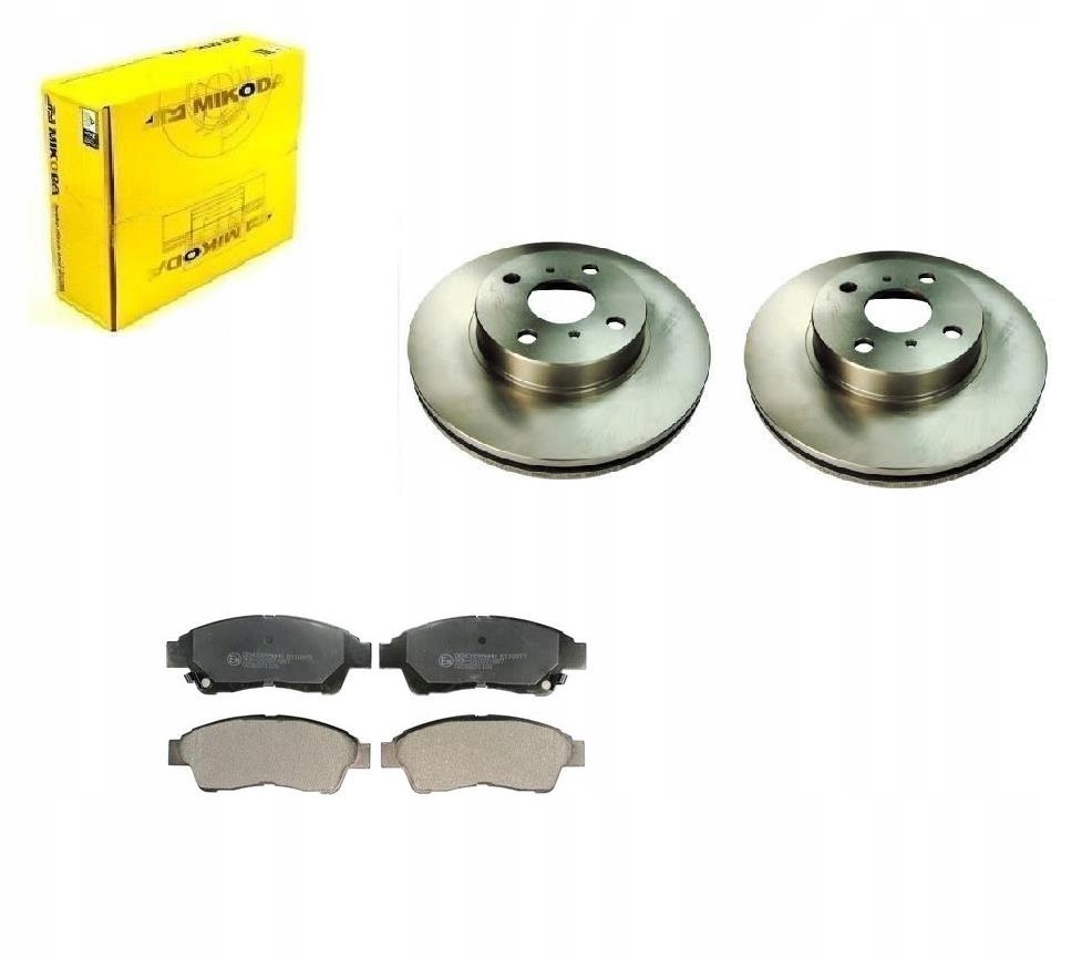 Kotouče Toyota Corolla E10 E11 Přední 255 mm