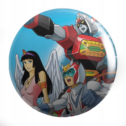 

Przypinki Manga Anime Generał Daimos Dużo Wzorów