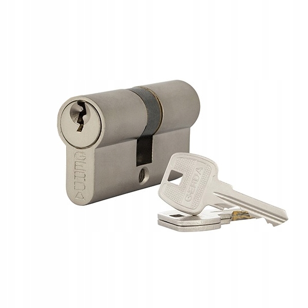 Wkładka do drzwi, zamka GERDA WKE1 25/40 nikiel