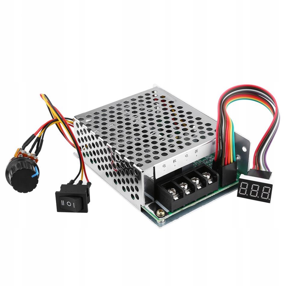 

Regulator Mocy Silnika Led 12V 24V 50V 40A Pwm DC