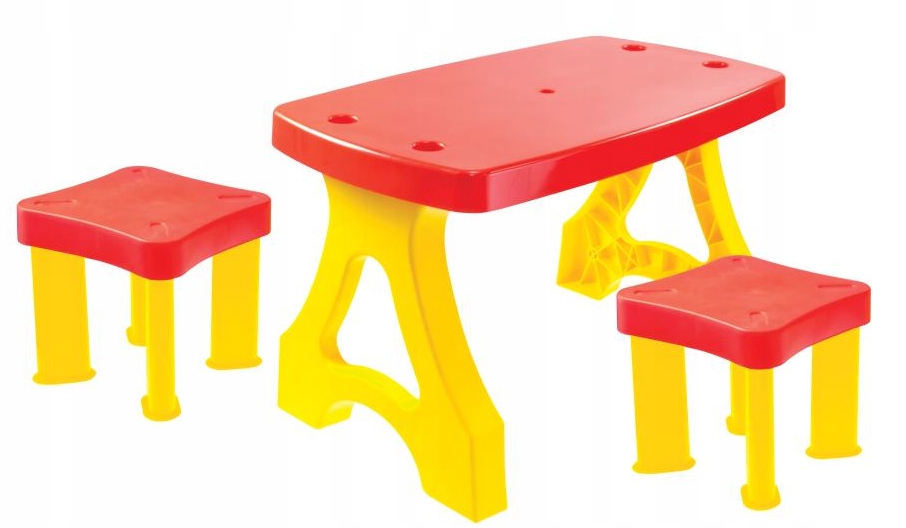 Стол для пикника для детей + 2x stool mochtoys