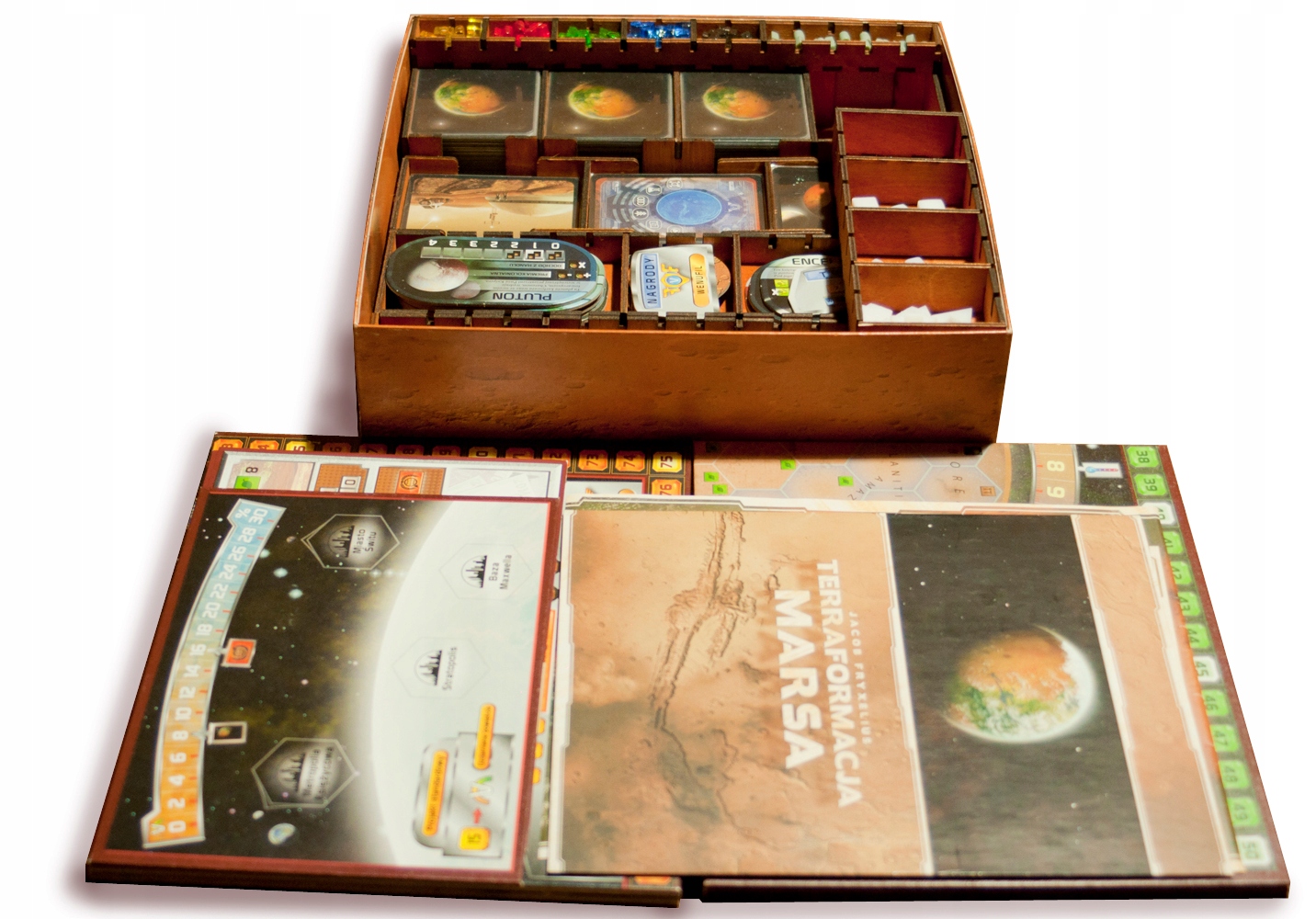 Insert, stojak, ekspozytor na Terraformacja Marsa Nazwa Insert do gry Terraformacja Marsa