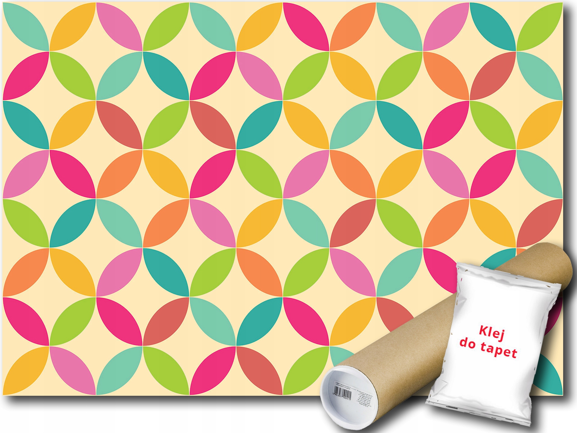 Fototapeta Vzor Kruhy 23B F2XL 312x219 F10693