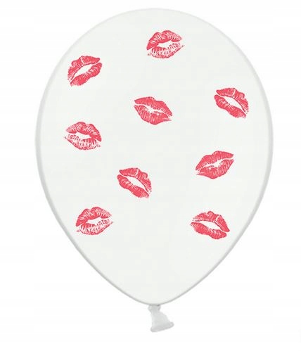

Balon z nadrukiem Ust Wieczór Panieński 30cm 1 szt