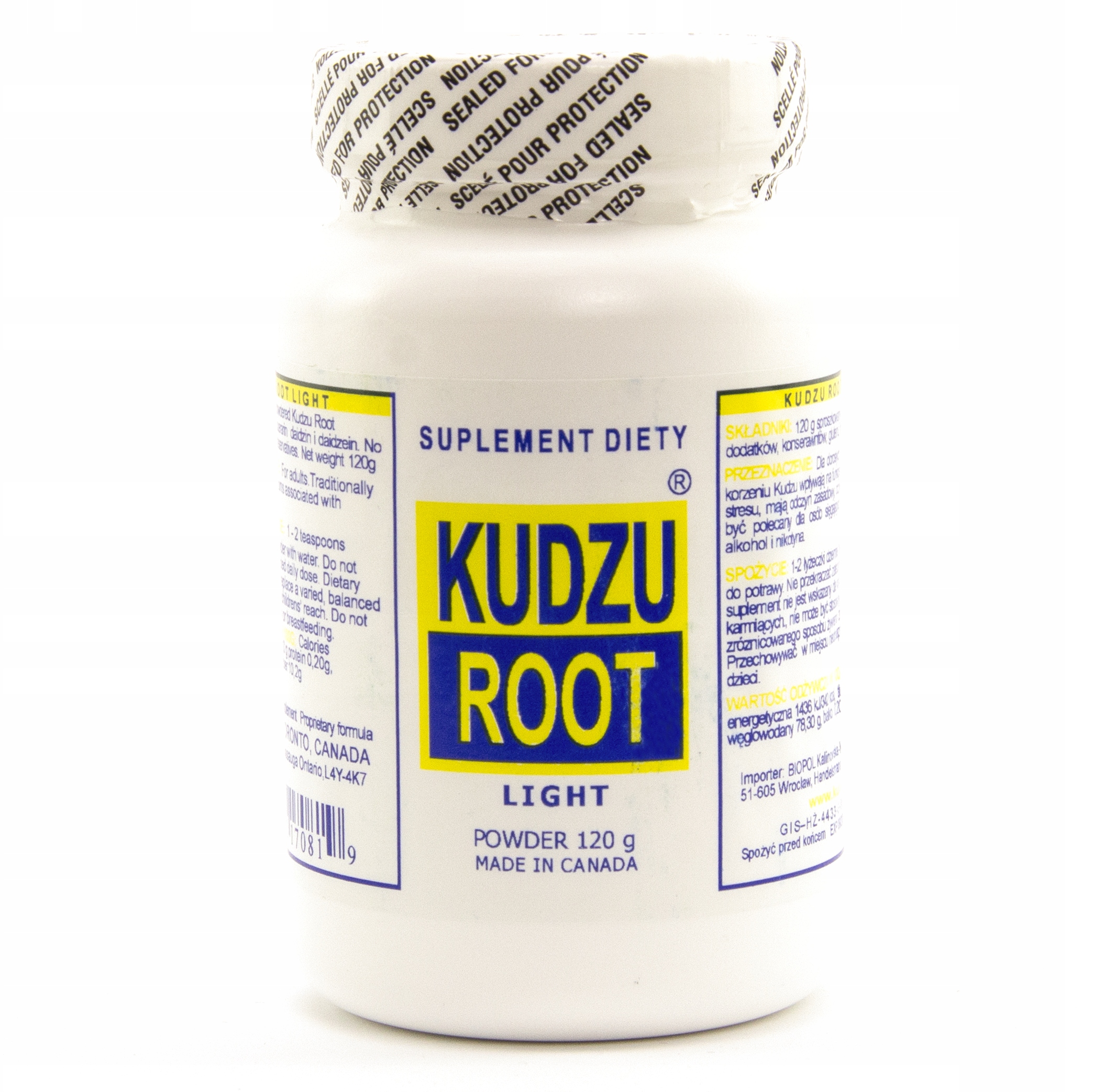 

Kudzu Root Light 120 g Oryginalne Kanadyjskie