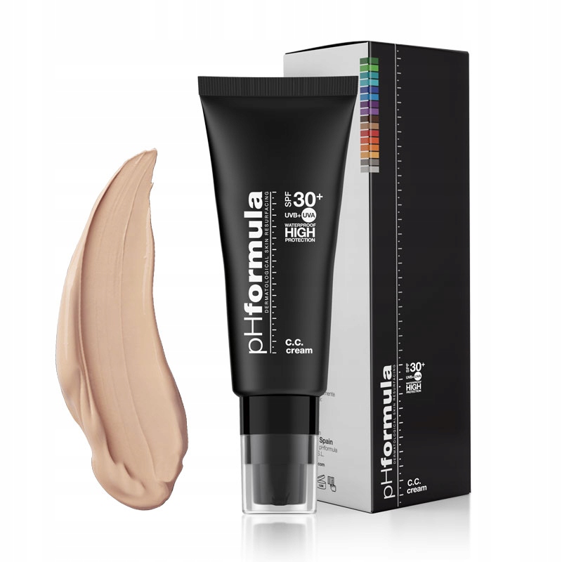 pHformula CC Cream SPF30+ wodoodporny krem barwiony z filtrem 50 ml (Light)