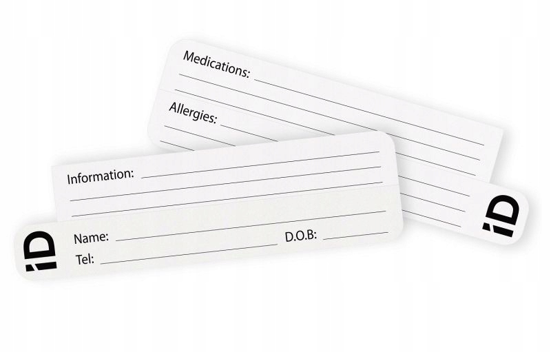 LittleLife Neoprenowa opaska informacyjna ID Jedno Marka LittleLife