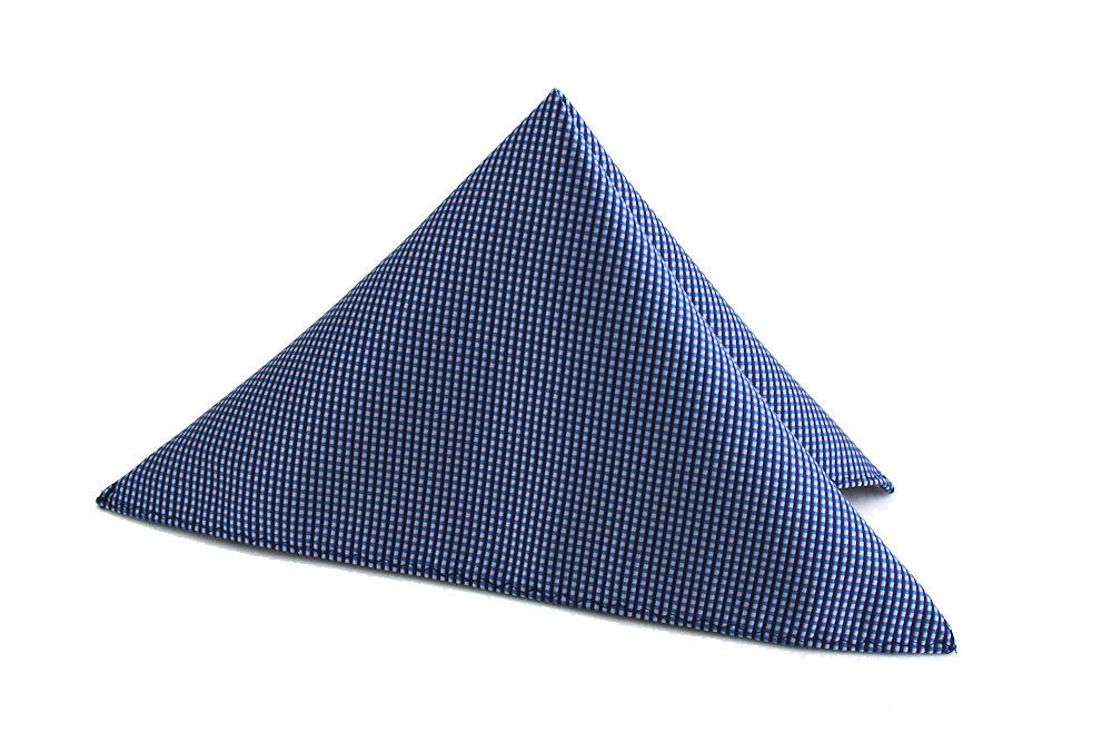 POSZETKA CHUSTECZKA WYPUSTKA - NIEBIESKA KRATECZKA