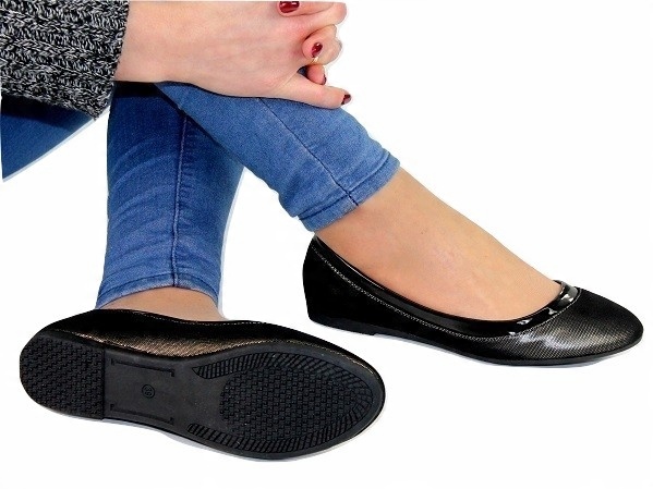 

Buty damskie Balerinki Wygodne baletki r 38