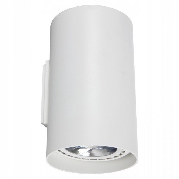 Nowodvorski Dvojitá nástěnná lampa Tube bílá 9317