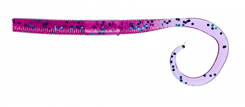 Gunki C'eel Worm 10cm - śmierdzący robak - Plum