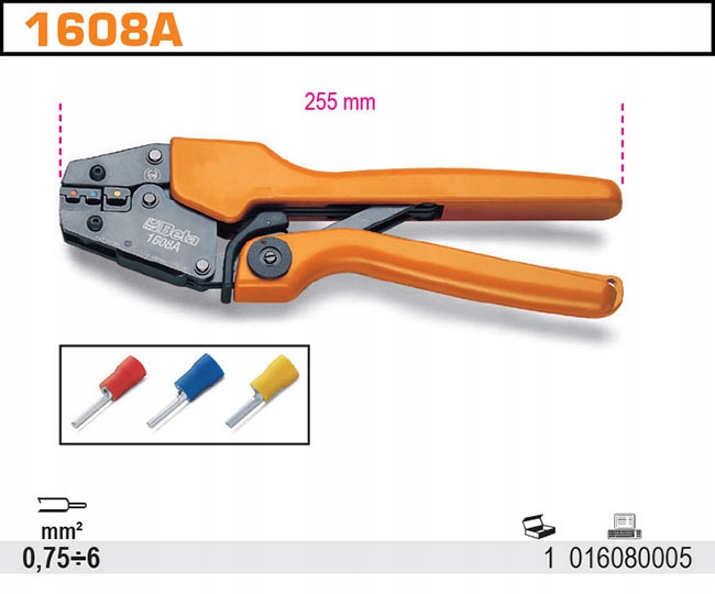 SZCZYPCE DO K. KABLOWYCH 0.75-6MM BETA 1608A Marka Beta