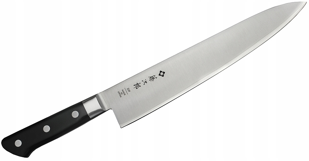 Nôž šéfkuchára Tojiro Classic 27 cm čepeľ VG-10 60 Hrc F-810