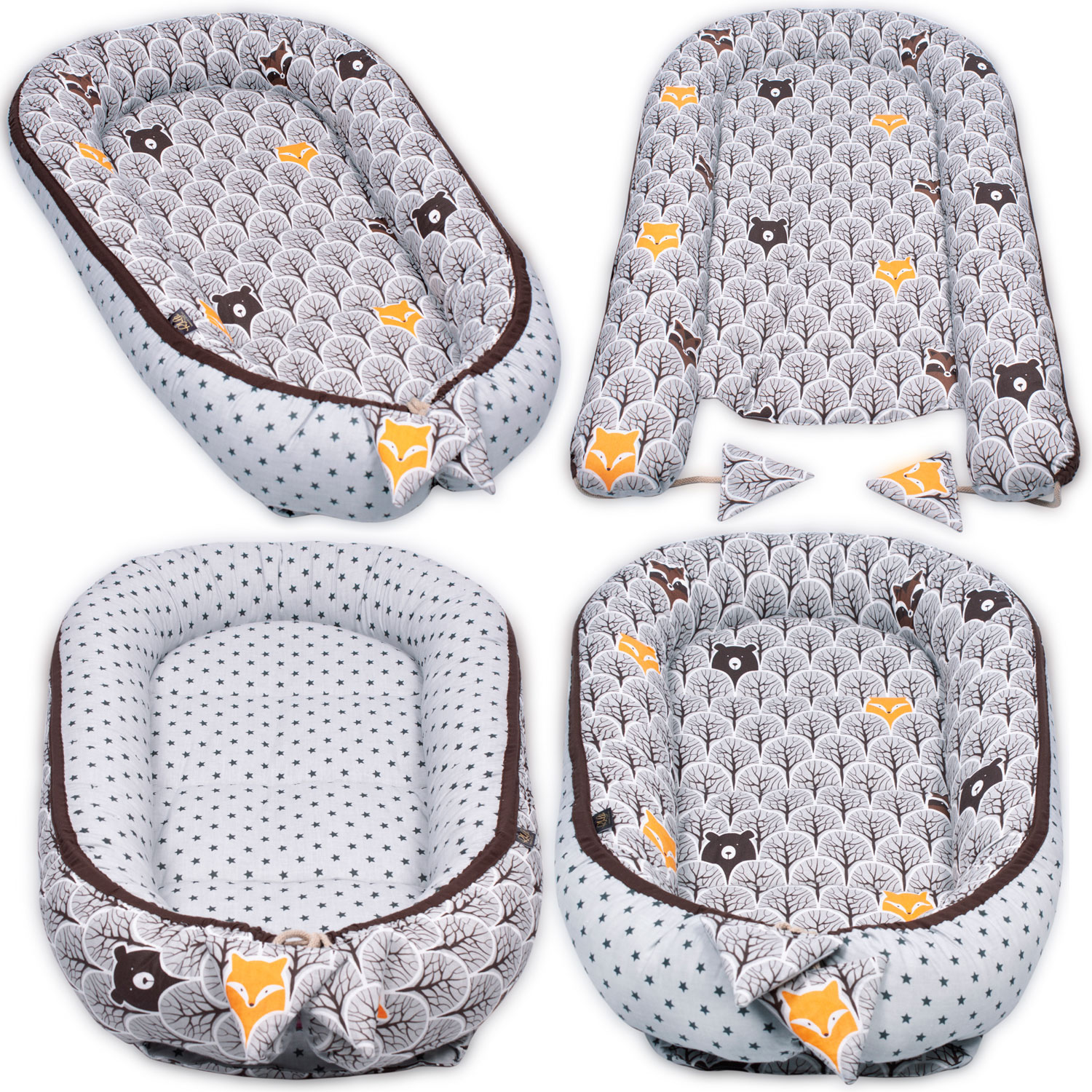 5 EL KOKON NIEMOWLĘCY KOCYK MATERAC PODUSZKA MINKY Kolekcja Palulli