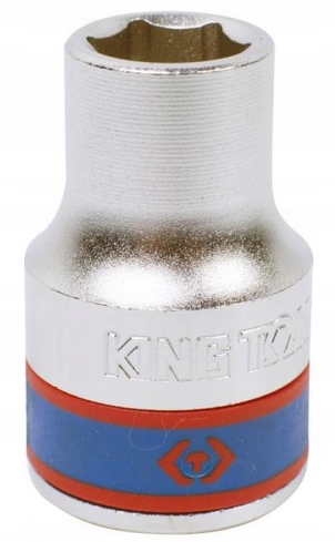 

Klucz Nasadka 15mm 1/2 King Tony 6-kątna 433515MR